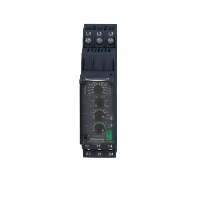 Zelio Control Przekaźnik kontroli 3 fazowy 304 576V AC styk 2C/O 8A RM22TR33 SCHNEIDER (RM22TR33)